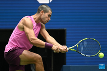 Load image into Gallery viewer, Nike Men's Fall Slam Tank (US Open) - 2025 NEW ARRIVAL