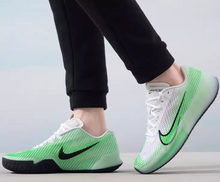 Load image into Gallery viewer, Nike Zoom Vapor 11 White/Green Men's Tennis Shoe - 2023 NEW ARRIVAL