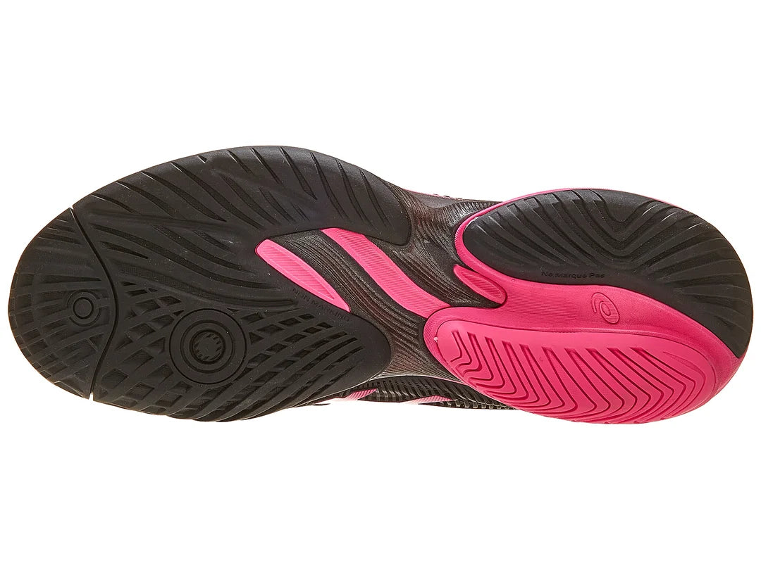 Men's COURT FF 3, Black/Hot Pink, Tennis Shoes