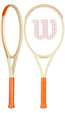 Load image into Gallery viewer, Wilson Clash 100 (295g) v2 Roland Garros 2024 tennis racket - 2024 NEW ARRIVAL