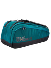 Load image into Gallery viewer, Wilson Super Tour Blade v9 9 Pack Tennis Bag - 2024 NEW ARRIVAL