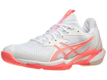 Load image into Gallery viewer, Asics Solution Speed FF 3 White/Sun Cor Women's Tennis Shoes - 2024 NEW ARRIVAL