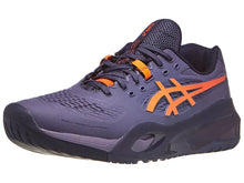 Load image into Gallery viewer, Asics Gel Resolution X Grey Purple/Orange Men's Tennis Shoes - 2025 NEW ARRIVAL