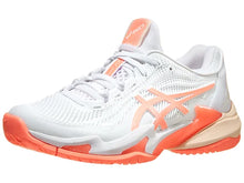 Load image into Gallery viewer, Asics Court FF 3 White/Sun Coral Women's Tennis Shoes - 2023 NEW ARRIVAL