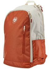 Load image into Gallery viewer, Wilson Roland Garros Team Backpack Bag Cream/Clay - 2025 NEW ARRIVAL