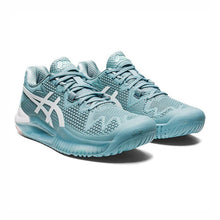 Load image into Gallery viewer, Asics Gel Resolution 8 Smoke Blue/White Women's Tennis Shoes - 2022 NEW ARRIVAL