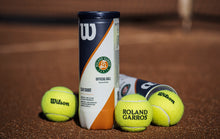 Load image into Gallery viewer, Wilson Roland Garros All Court 3 Ball