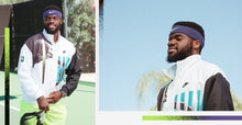 Load image into Gallery viewer, Nike Men's Challenge Court Jacket (White/Black/Neo Teal/Black)