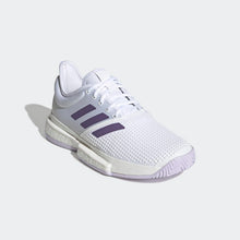 Load image into Gallery viewer, Adidas SOLECOURT Women's tennis shoes (Legacy Purple)