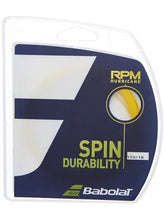 Load image into Gallery viewer, Babolat RPM Hurricane 16/1.30 or 18/1.20 String (Yellow or Natural)