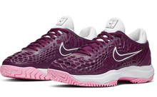 Load image into Gallery viewer, Zoom Cage 3 All Court Shoe Women - Berry/ Bordeaus, White