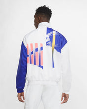 Load image into Gallery viewer, Nike Men's Challenge Court Jacket (White/Ultramarine/Solar Red/Ultramarine)