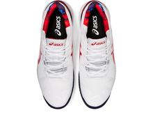 Load image into Gallery viewer, Asics Gel Resolution 8 White/Classic Red Men's Tennis Shoes 1041A292-110 - NEW ARRIVAL