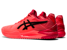 Load image into Gallery viewer, Asics Gel Resolution 8 Sunrise Red Men's and Women’s Tennis Shoes - NEW ARRIVAL