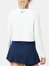 Load image into Gallery viewer, Nike Women's Spring Slam Crop Long Sleeve (Green or White color) - 2023 NEW ARRIVAL