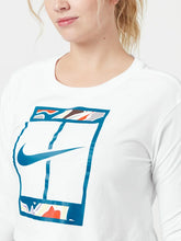 Load image into Gallery viewer, Nike Women's Spring Slam Crop Long Sleeve (Green or White color) - 2023 NEW ARRIVAL