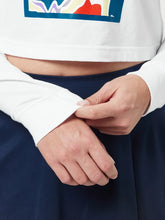 Load image into Gallery viewer, Nike Women's Spring Slam Crop Long Sleeve (Green or White color) - 2023 NEW ARRIVAL