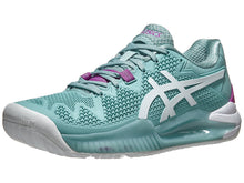 Load image into Gallery viewer, Asics Gel Resolution 8 Smoke Blue/White Women's Shoes - NEW ARRIVAL