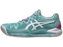 Load image into Gallery viewer, Asics Gel Resolution 8 Smoke Blue/White Women's Shoes - NEW ARRIVAL