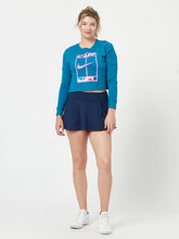 Load image into Gallery viewer, Nike Women's Spring Slam Crop Long Sleeve (Green or White color) - 2023 NEW ARRIVAL