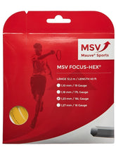 Load image into Gallery viewer, MSV Focus Hex 16L (1.23) String (Color: Black or Yellow)