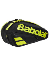 Load image into Gallery viewer, Babolat Pure Aero 6 Pack Bag Black/Yellow