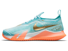 Load image into Gallery viewer, Nike React Vapor NXT Turq/Mango/Gold Women's Shoe - NEW ARRIVAL