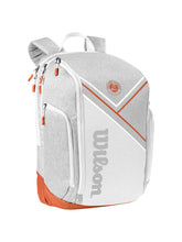 Load image into Gallery viewer, Wilson Roland Garros Super Tour Backpack White Bag - NEW ARRIVAL