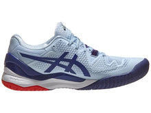 Load image into Gallery viewer, Asics Gel Resolution 8 Sky/Dive Blue Women's Tennis Shoes - 2022 NEW ARRIVAL