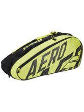 Load image into Gallery viewer, Babolat Pure Aero 6 Pack Bag Black/Yellow