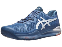 Load image into Gallery viewer, Asics Gel Resolution 8 Blue Harmony/White Men's Tennis Shoes - NEW ARRIVAL