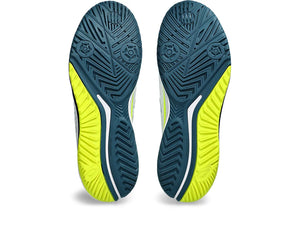 Asics Gel Resolution 9 White/Restful Teal Men's Tennis Shoes - 2023 NEW ARRIVAL