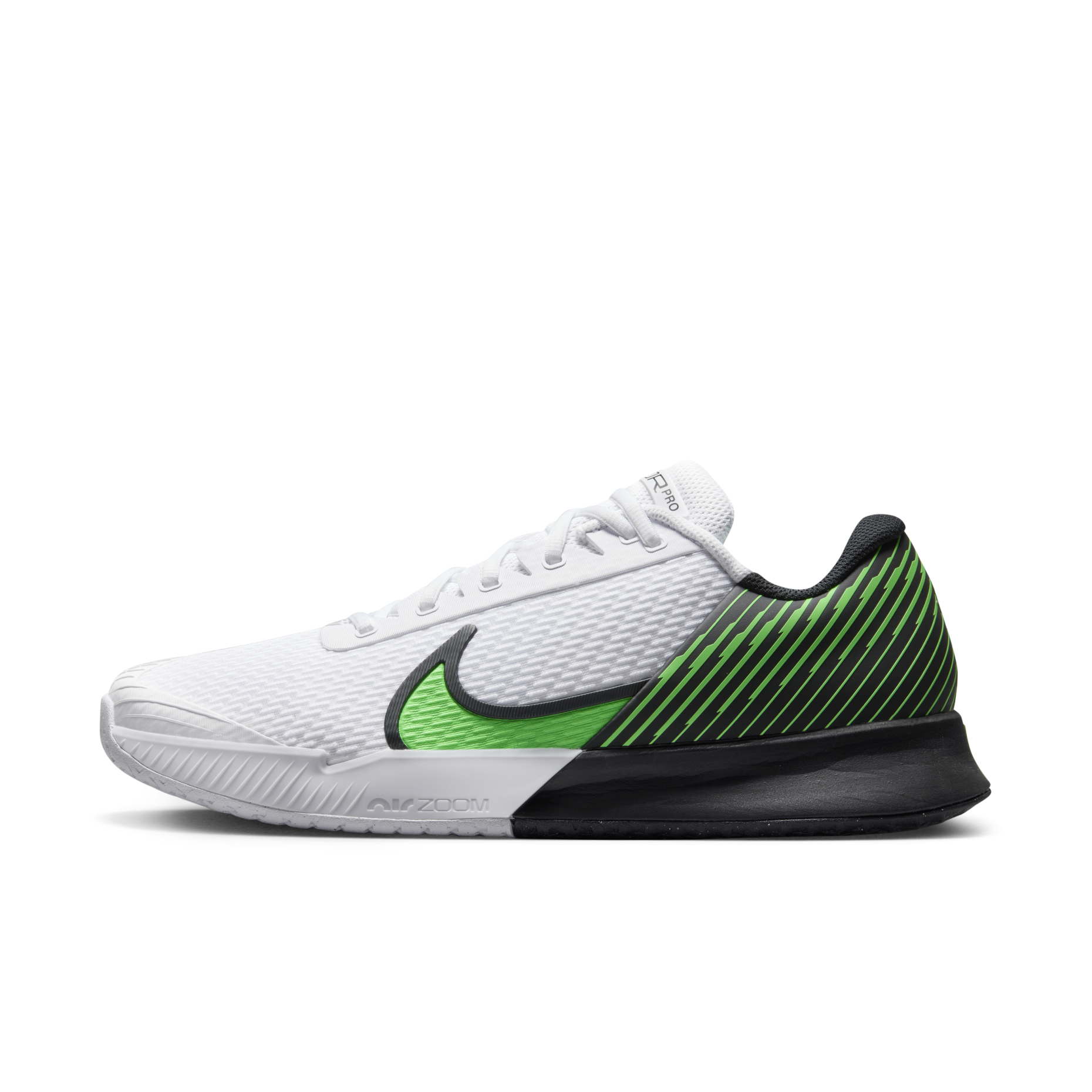Nike Vapor Pro テニスシューズ ダークグリーン NIKE COURT AIR ZOOM VAPOR PRO 2 HC WHITE POISON GREEN TENNIS