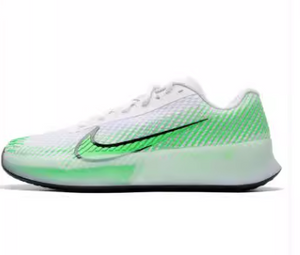 Nike Zoom Vapor 11 White/Green Men's Tennis Shoe - 2023 NEW ARRIVAL