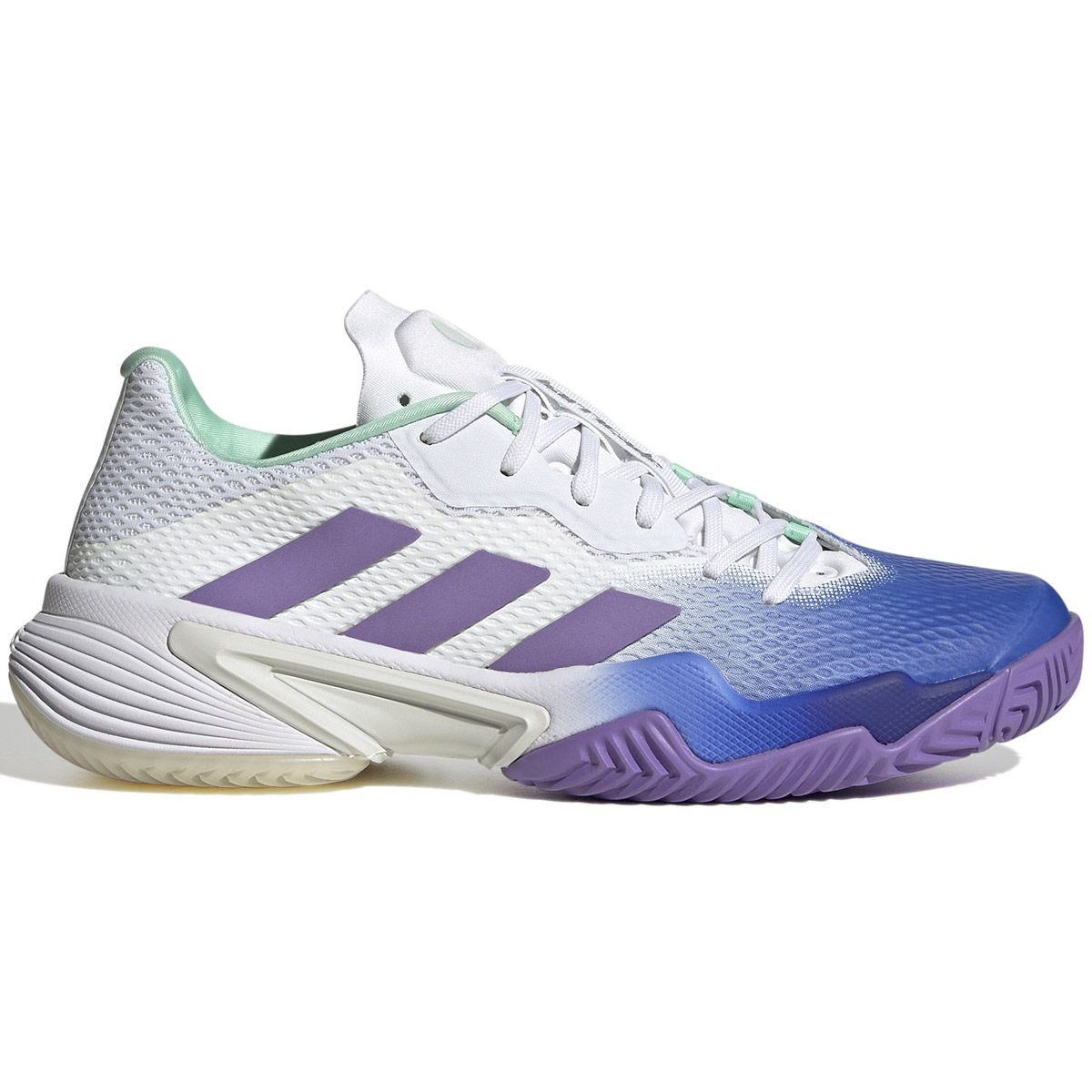 Adidas Barricade Lucid Blue Violet Fusion Pulse Mint Women s Tennis Sh MASTERS RACKET