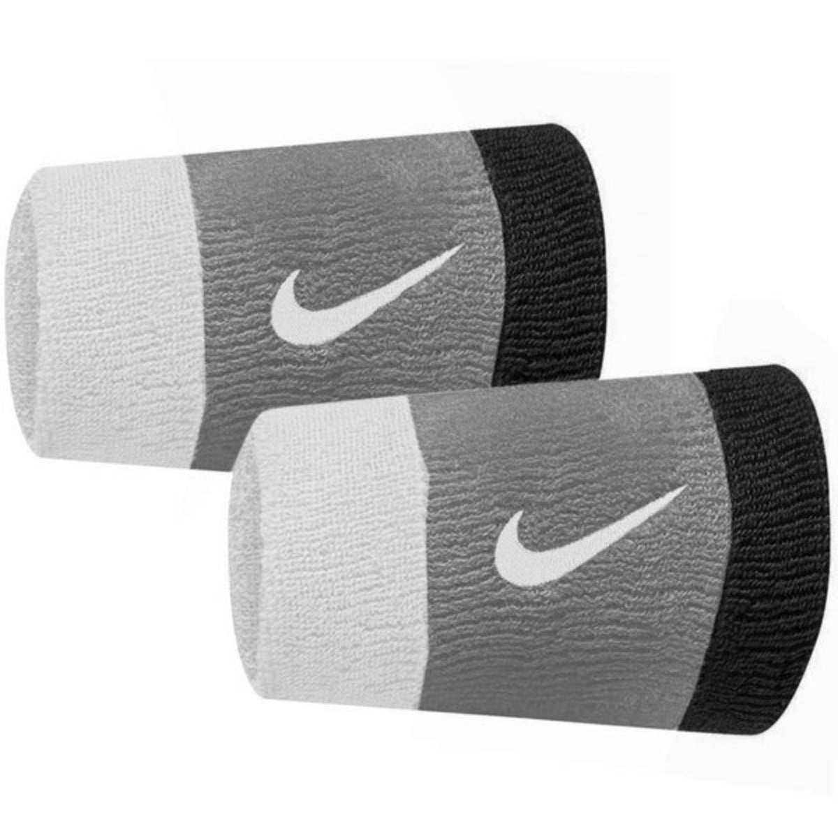 Nike Doublewide Wristbands (Grey/Black) 2023 NEW ARRIVAL