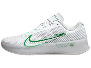 Nike Zoom Vapor 11 White/Kelly Green Women's Tennis Shoes - 2023 NEW ARRIVAL