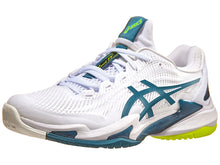 Load image into Gallery viewer, Asics Court FF 3 White/Gris Blue Men&#39;s Tennis Shoes - 2023 NEW ARRIVAL
