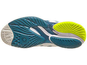 Asics Court FF 3 White/Gris Blue Men's Tennis Shoes - 2023 NEW ARRIVAL