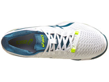 Load image into Gallery viewer, Asics Solution Speed FF 2 White/Teal Men&#39;s Tennis Shoes - 2023 NEW ARRIVAL
