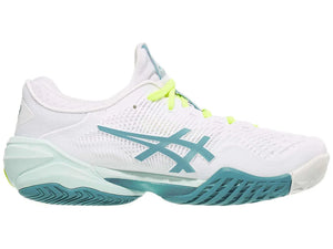 Asics Court FF 3 White/Soothing Sea Women's Tennis Shoes - 2023 NEW ARRIVAL