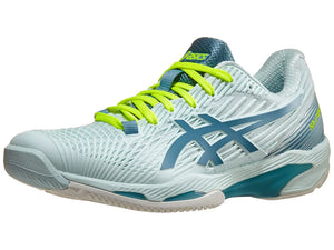 Asics Solution Speed FF 2 Sea/Blue Women's Tennis Shoes - 2023 NEW ARRIVAL