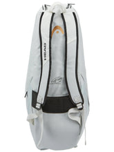 Load image into Gallery viewer, Head Pro X Racquet Bag M White (6 Rackets style) - 2023 NEW ARRIVAL
