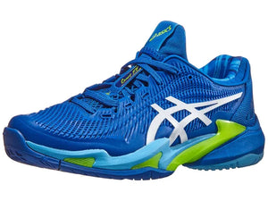 Asics Court FF 3 Novak AC Tuna Blue/White Men's Tennis Shoes - 2023 NEW ARRIVAL