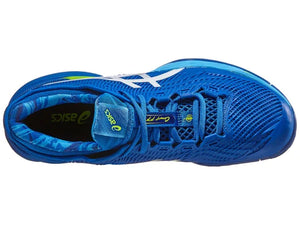 Asics Court FF 3 Novak AC Tuna Blue/White Men's Tennis Shoes - 2023 NEW ARRIVAL