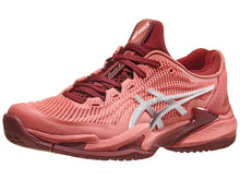 Load image into Gallery viewer, Asics Court FF 3 Light Garnet/White Women&#39;s Tennis Shoes - 2023 NEW ARRIVAL
