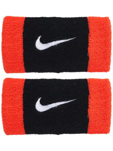 Nike Summer Swoosh Doublewide Wristband Red/Black