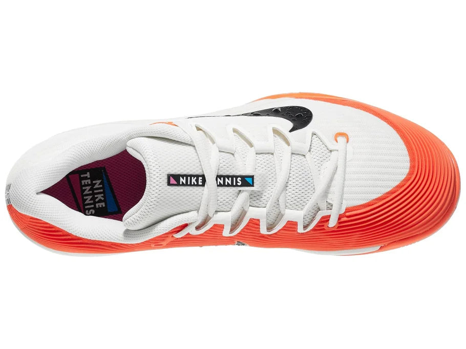 Nike Racket Nike Zoom Vapor 12 PRM Sail/Black/Orange Men's Tennis Shoes - 2026 NEW ...