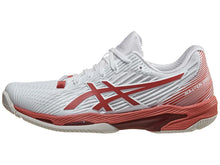 Load image into Gallery viewer, Asics Solution Speed FF 2 White/Lt Garnet Women&#39;s Tennis Shoes - 2023 NEW ARRIVAL
