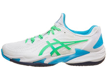 Load image into Gallery viewer, Asics Court FF 3 White/New Leaf Men&#39;s Tennis Shoes - 2024 NEW ARRIVAL
